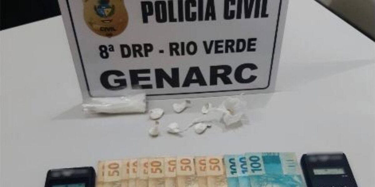 Preso em Rio Verde homem que vendia drogas por cartão de crédito e débito