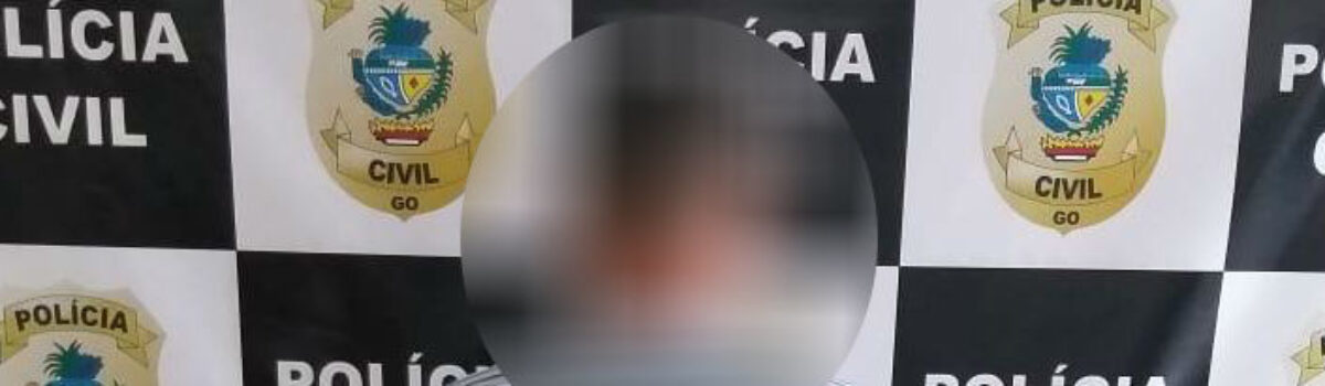 Polícia Civil prende em Goianésia foragido condenado por ter estuprado e engravidado enteada de 11 anos