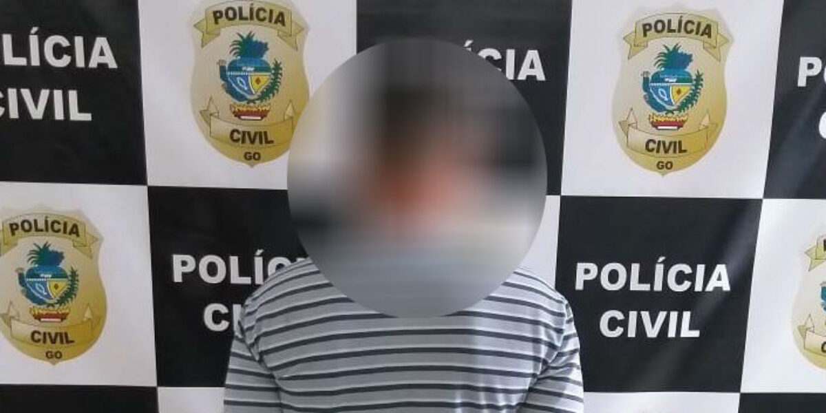 Polícia Civil prende em Goianésia foragido condenado por ter estuprado e engravidado enteada de 11 anos