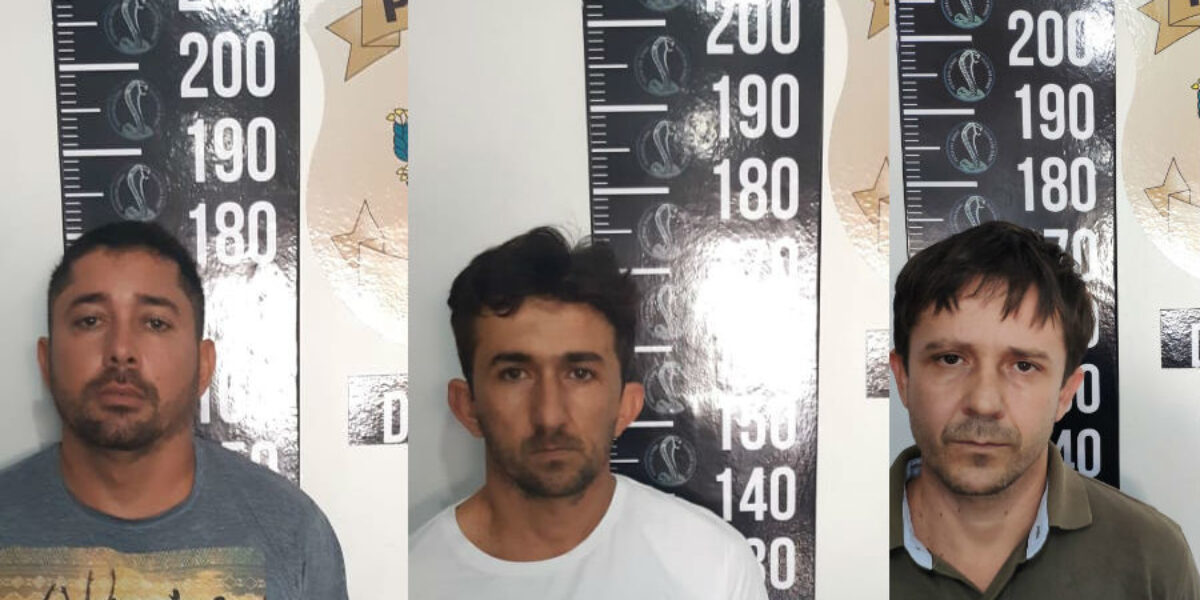 Presos suspeitos de fazer parte de quadrilha que enviava drogas e armas para o nordeste