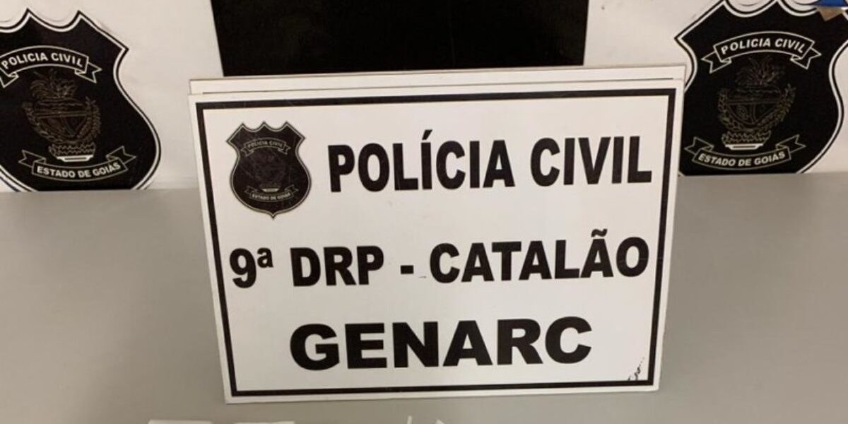 Preso traficante de drogas em Catalão; cocaína estava escondida em fundo falso da mesa da casa