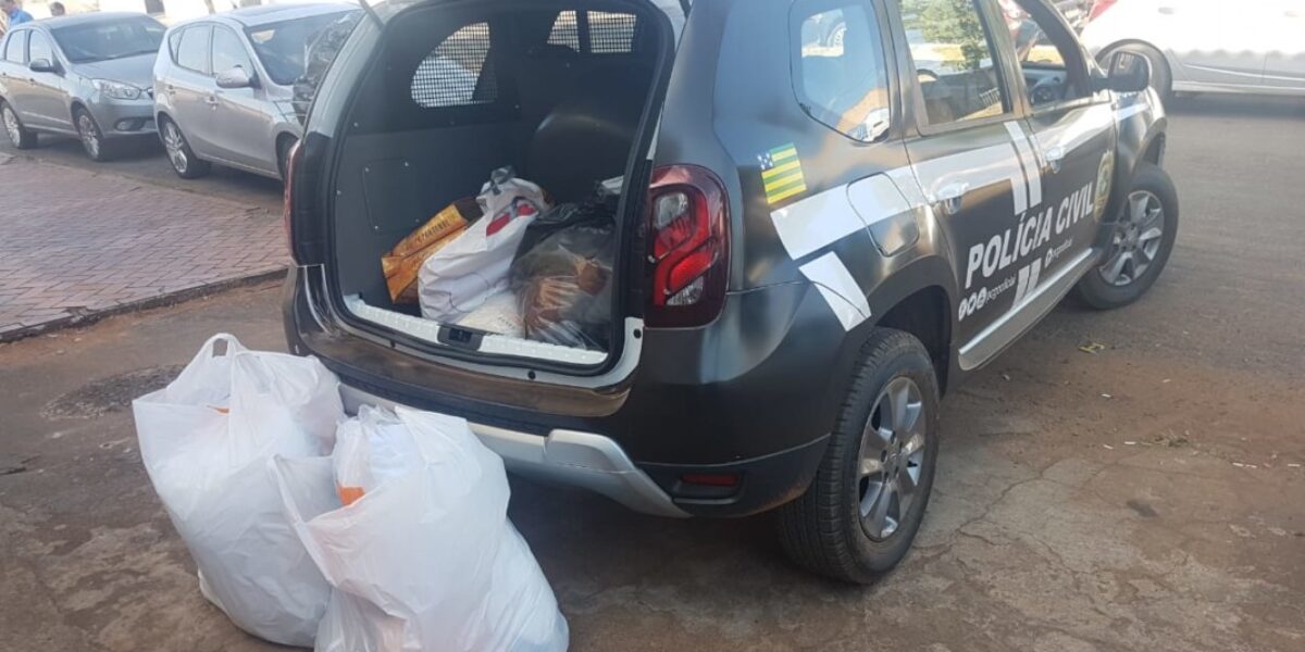 Ação social da Polícia Civil arrecada mantimentos em Iporá