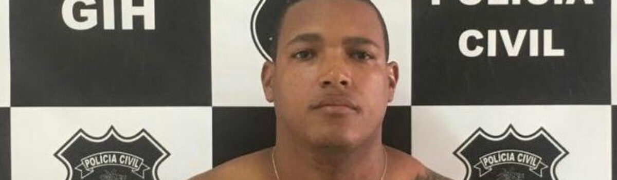 Autor de homicídio ocorrido em Anápolis é preso em Aparecida
