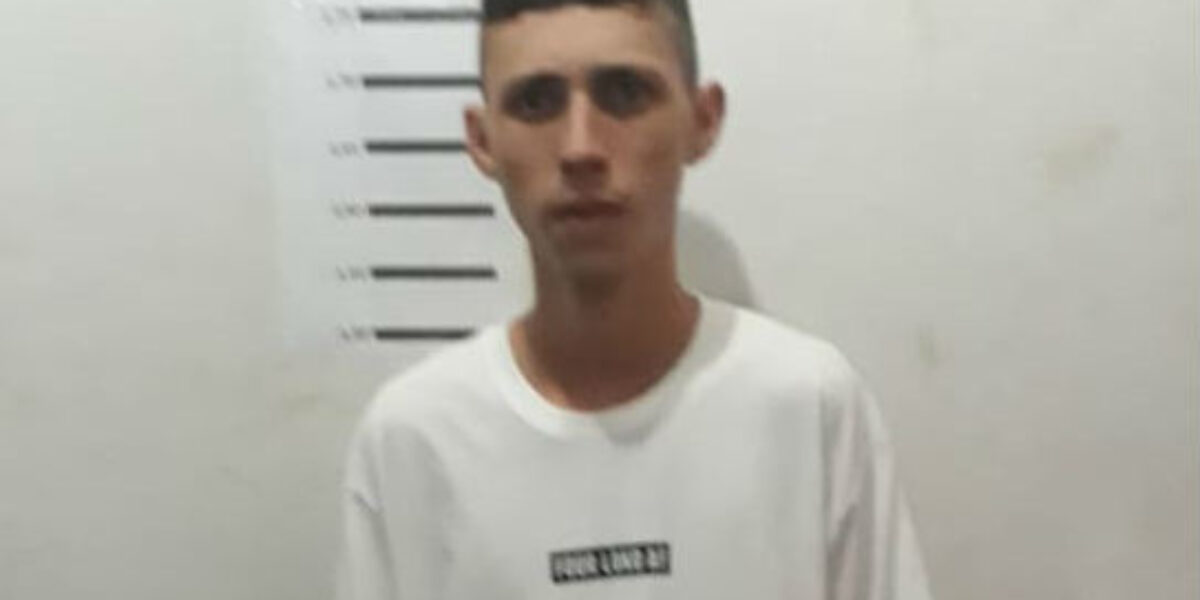 Autor de roubo a celular é preso em Itapaci; suspeito usava tornozeleira eletrônica
