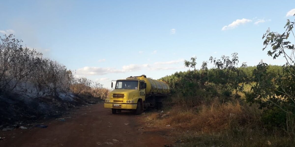 Polícia Civil de Goianápolis flagra descarte irregular de esgoto em aterro sanitário