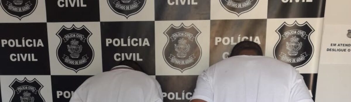 Dois foragidos são presos por tráfico no município de Uruana