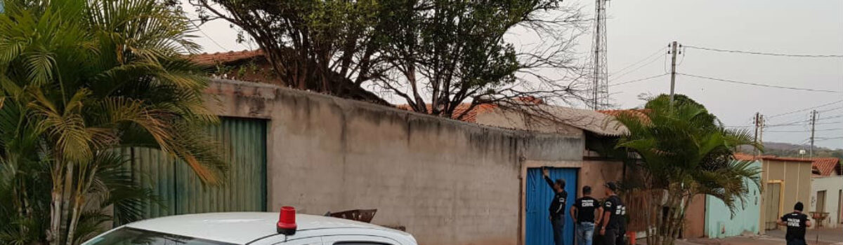 22ª DDP faz operação contra tráfico e receptação em Goiânia