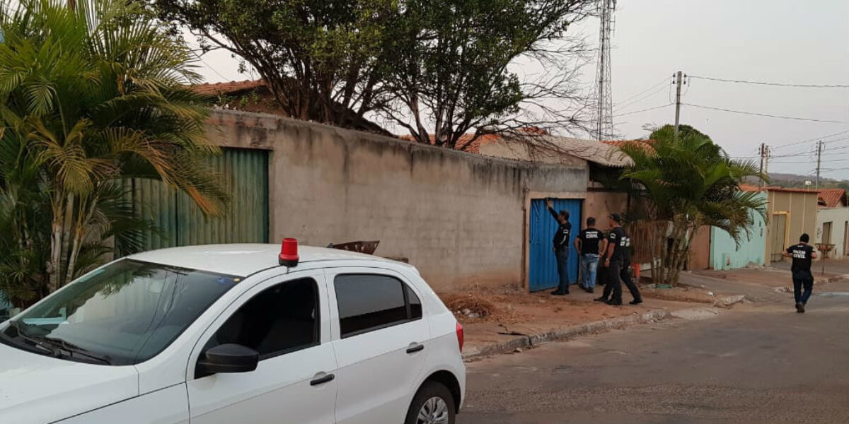 22ª DDP faz operação contra tráfico e receptação em Goiânia