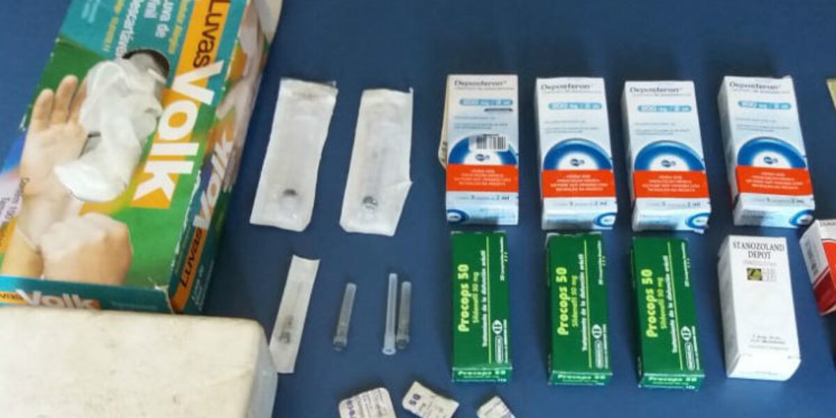 Polícia Civil apreende anabolizantes e material de jogo do bicho durante operação em Minaçu