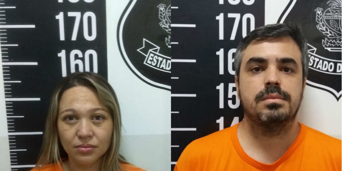 Casal suspeito de aplicar golpes de R$ 40 milhões em SP é preso em Goiânia