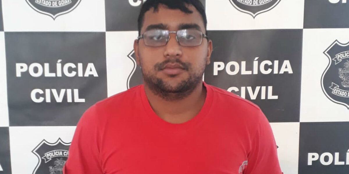 Preso em Santo Antônio do Descoberto um dos envolvidos em homicídio; vítima teve o pescoço cortado