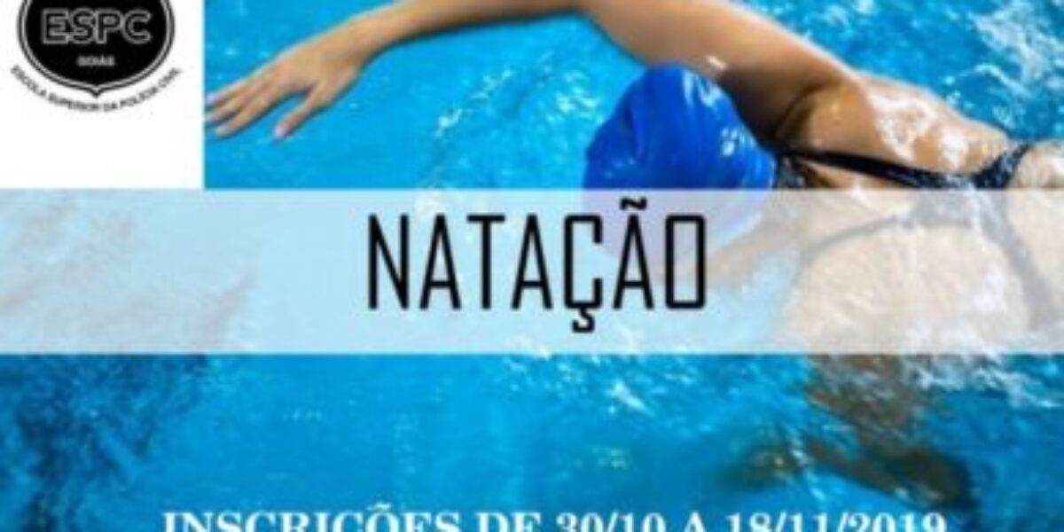 Natação – Inscrições Abertas