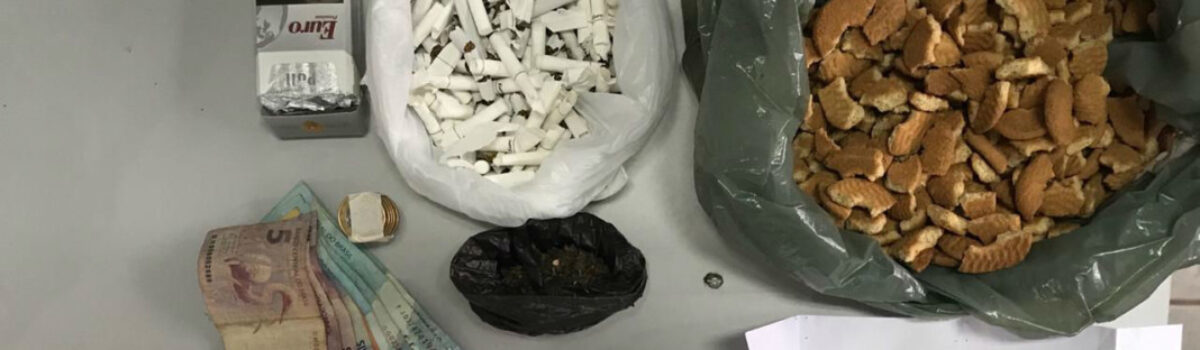 Presa em Crixás mulher que mandou rosquinhas recheadas com crack para companheiro no presídio