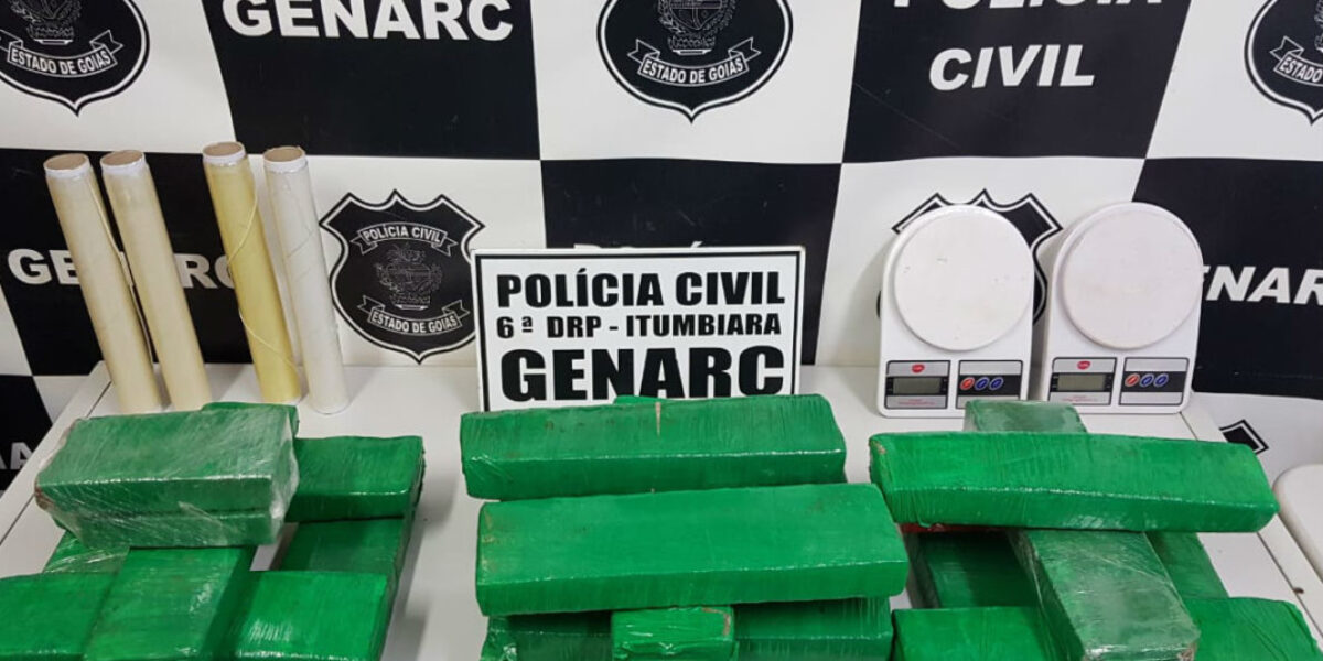 Casal de traficantes é preso em Itumbiara