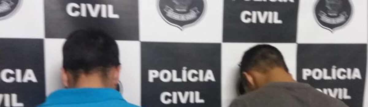 Irmãos são presos em Águas Lindas após assalto a motoboy