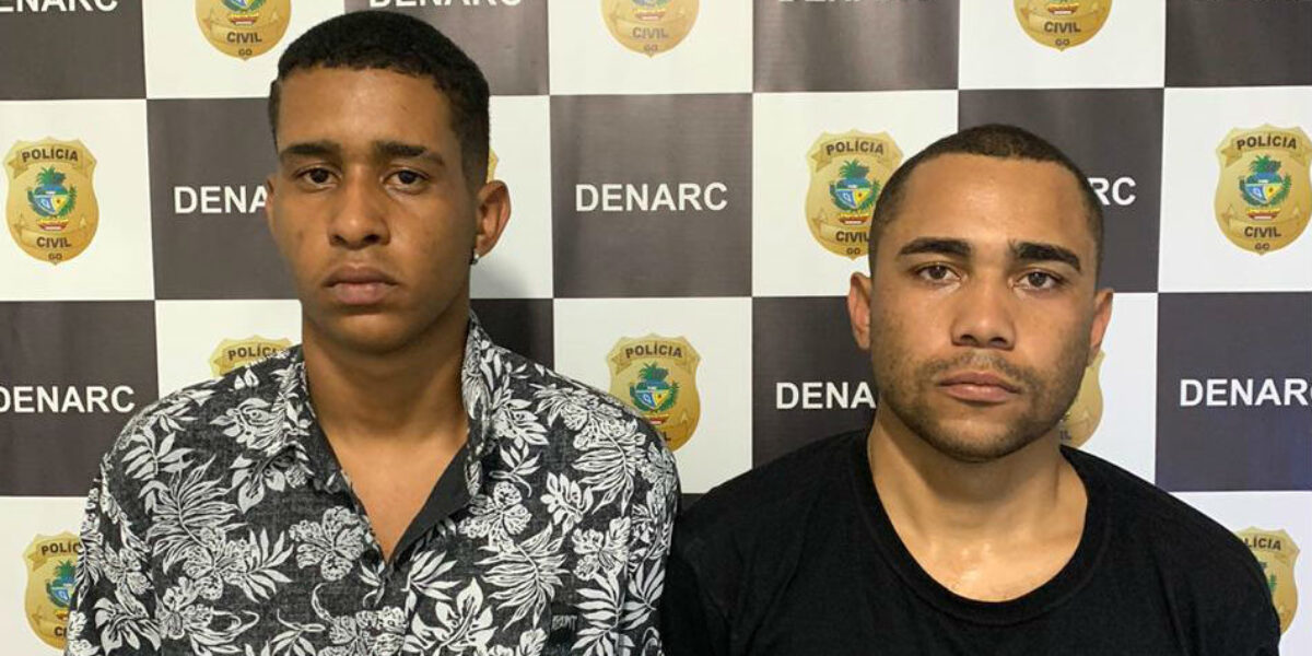 Denarc prende dois no centro por tráfico