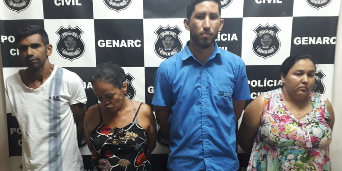 Presa em flagrante “família do tráfico” em Águas Lindas; familiares vendiam lança-perfume