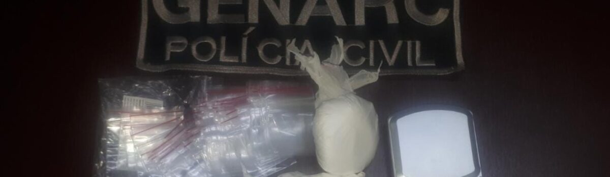Genarc prende traficante que usava aplicativo de transporte para entregar drogas