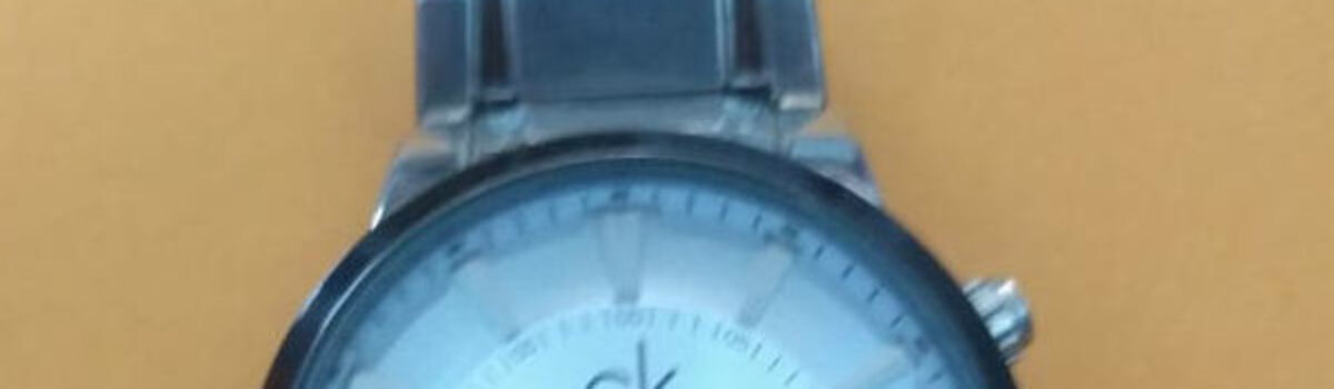 Relógio produto de furto é recuperado; receptador foi preso, em Niquelândia