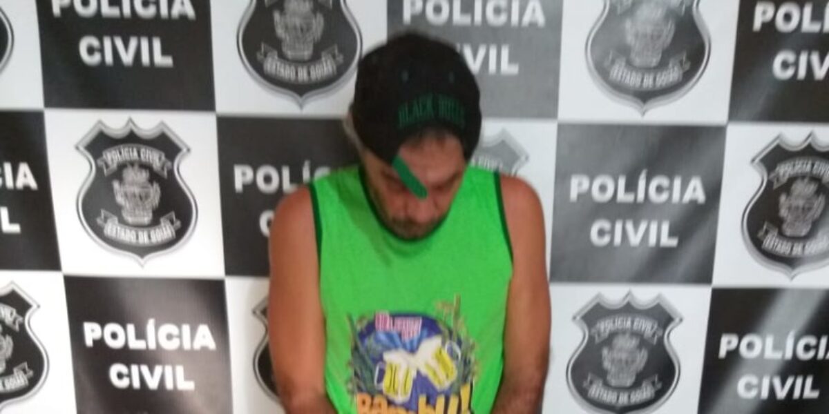 Suspeito de agredir próprio pai idoso é preso em Sanclerlândia