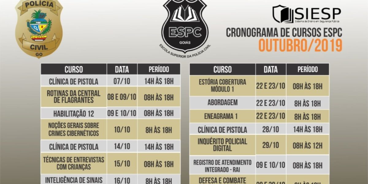 ESPC abre temporada de cursos em outubro