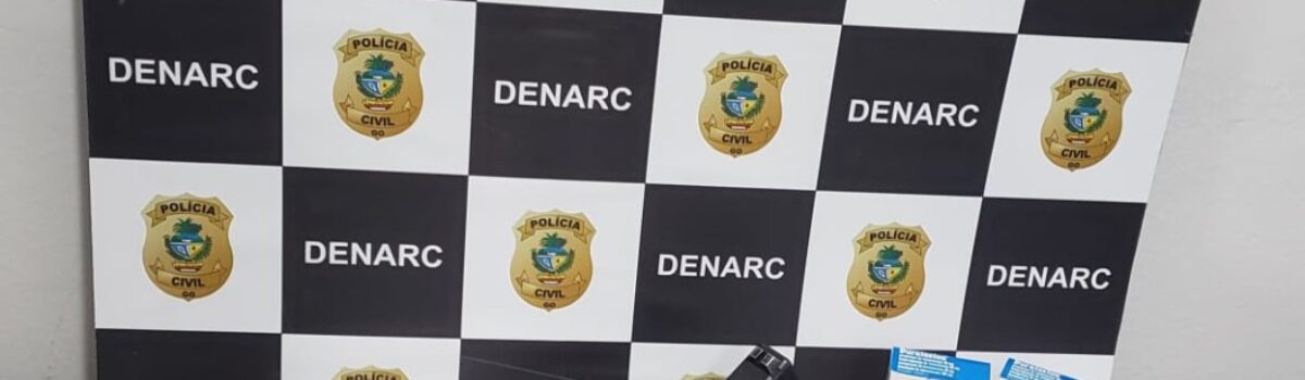 Dupla é presa em Goiânia com armas, drogas e anabolizantes