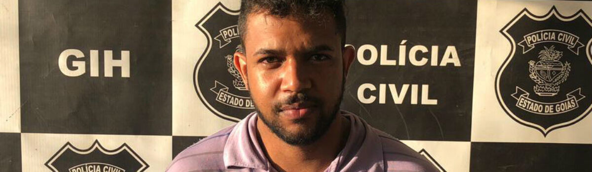 Preso em Luziânia suspeito de homicídio ocorrido em abril passado