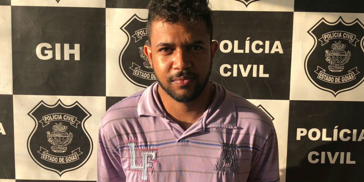 Preso em Luziânia suspeito de homicídio ocorrido em abril passado