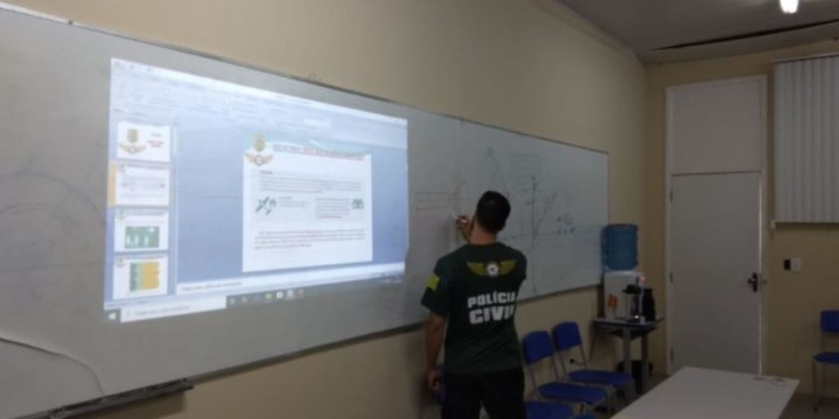 PCGO ministra curso de drones no Piauí
