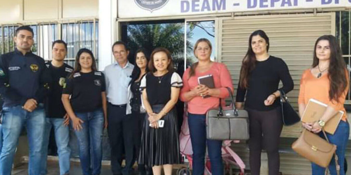 Reunião discute formas de facilitar atendimento à mulher vítima de violência doméstica e sexual em Senador Canedo