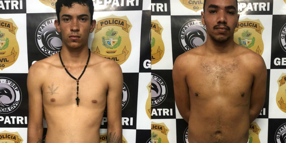 Operação em Luziânia prende dois suspeitos de latrocínio
