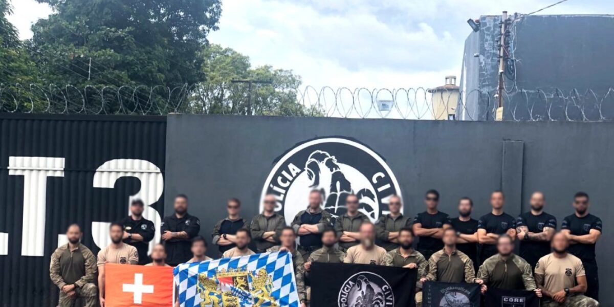 Policiais da Alemanha e da Suíça conhecem base do CORTE/GT3