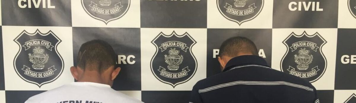 Presos em Novo Gama suspeitos de homicídio ocorrido em setembro passado