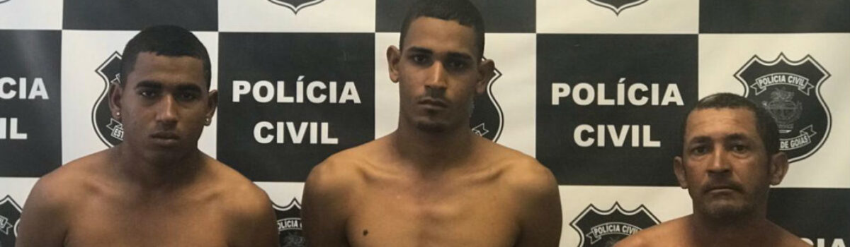 Polícia Civil prende três envolvidos em tentativa de homicídio em Cidade Ocidental