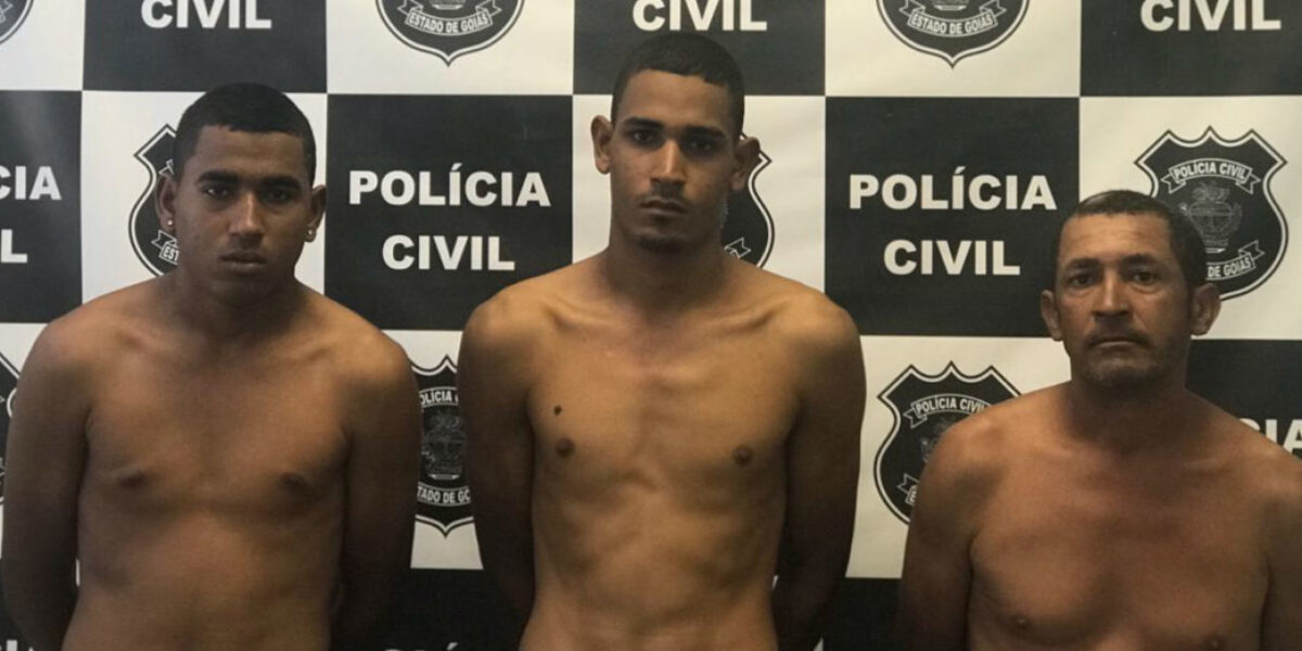 Polícia Civil prende três envolvidos em tentativa de homicídio em Cidade Ocidental