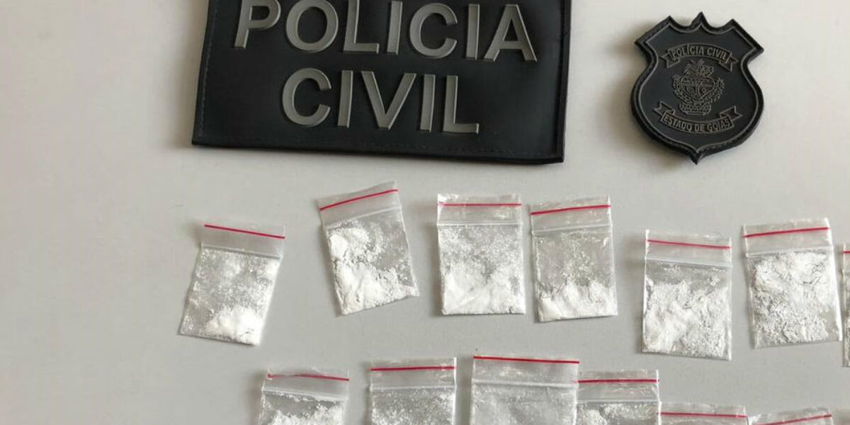 Polícia Civil prende suspeito por tráfico de drogas em Porangatu