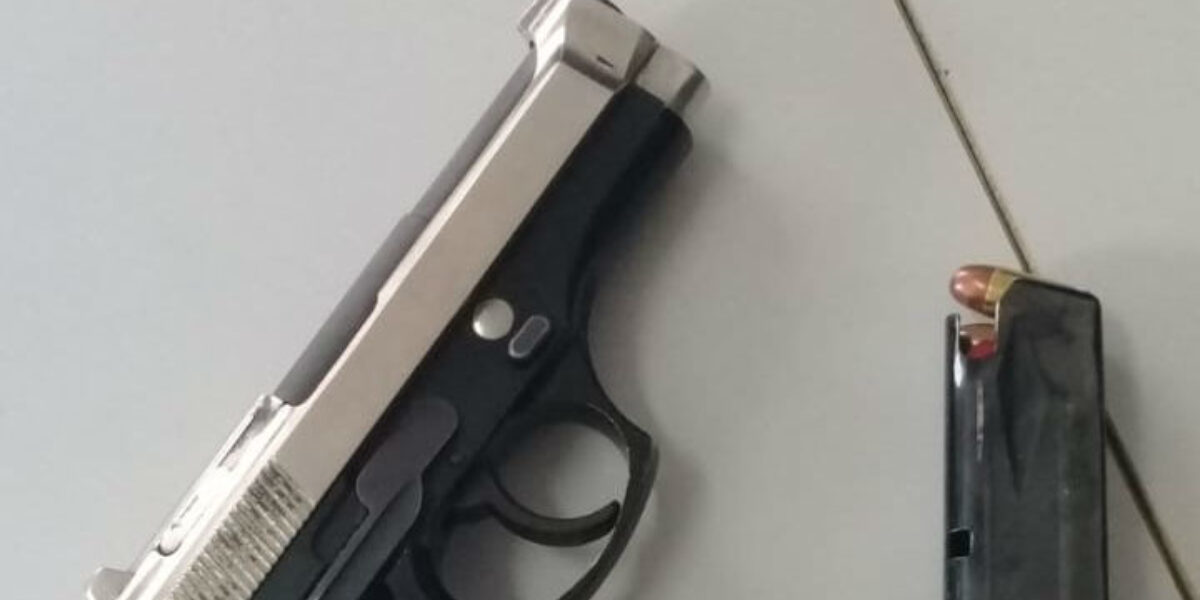 Homem é preso em flagrante em Crixás por porte ilegal de arma de fogo