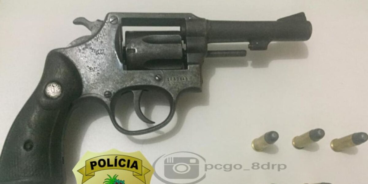 Polícia Civil de Maurilândia realiza prisão em flagrante e apreende arma irregular