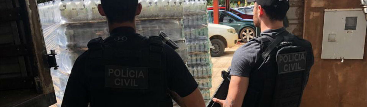 Terminus Secure: Operação da Decar com PCDF prende suspeito de receptar cargas de bebibas