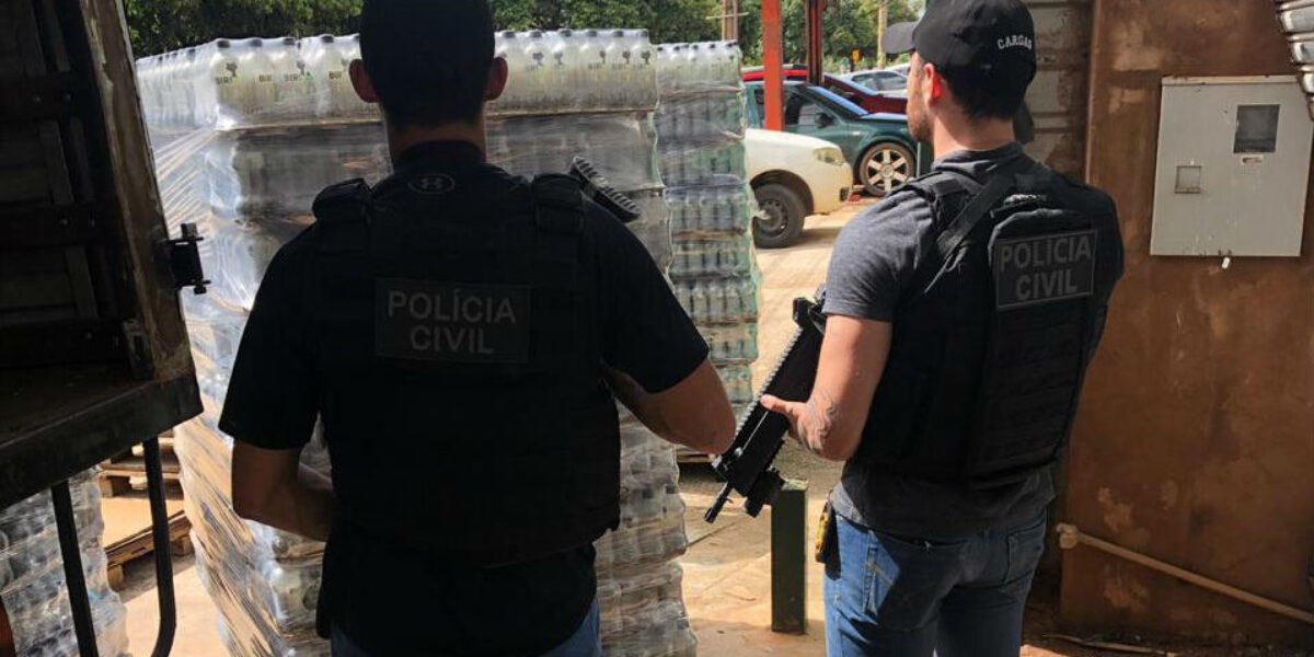 Terminus Secure: Operação da Decar com PCDF prende suspeito de receptar cargas de bebibas