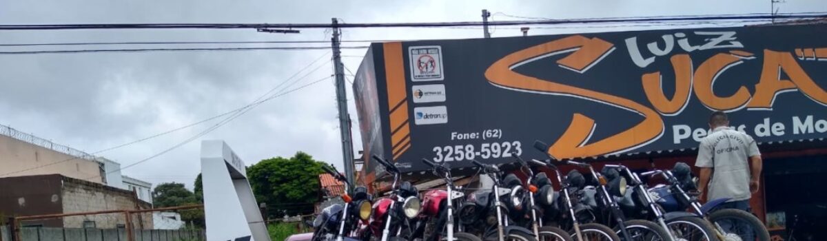 DERFRVA participa de operação da SSP contra comércio ilegal de motocicletas