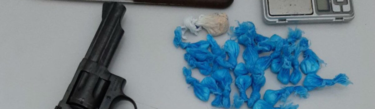 Homem é preso por tráfico e porte de arma em Anápolis