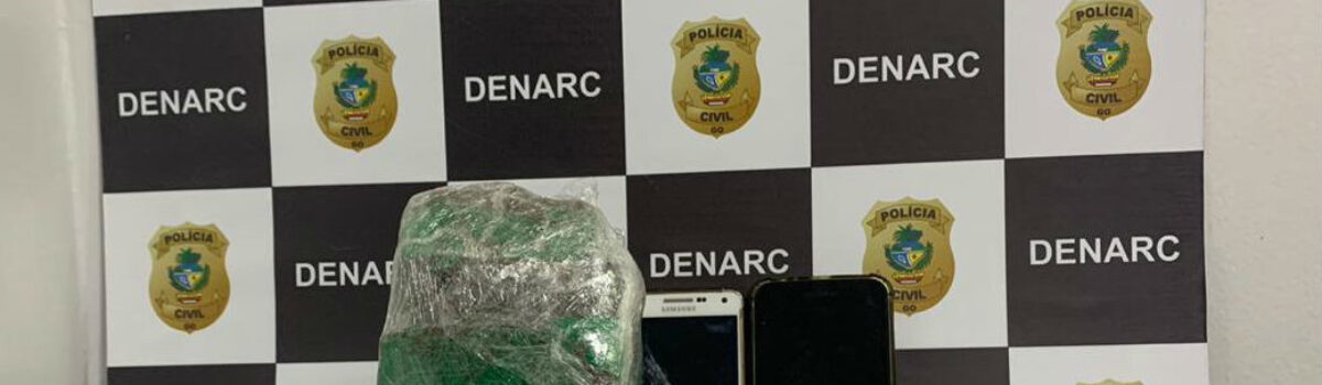 Denarc encontra ponto de venda de drogas em distribuidora de Goiânia