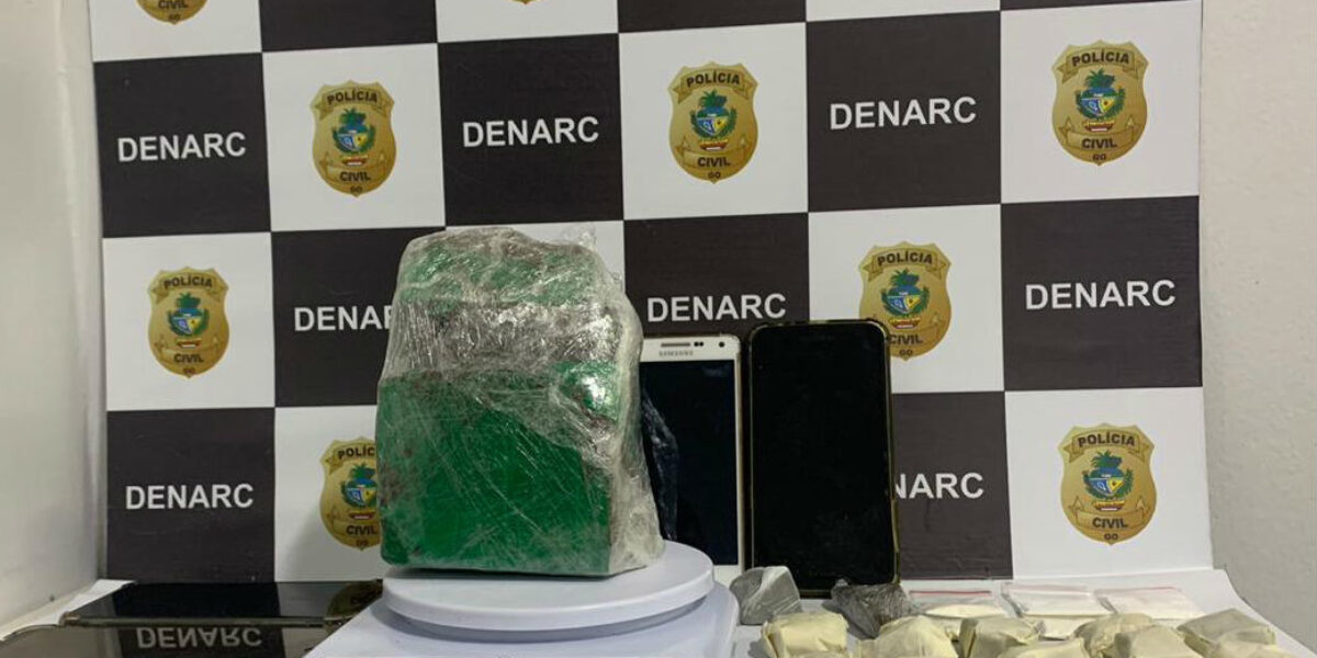 Denarc encontra ponto de venda de drogas em distribuidora de Goiânia