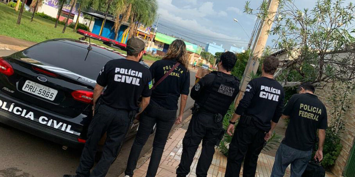 Operação Guardiões da Inocência, da PF e PCGO, combate pornografia infantil na internet