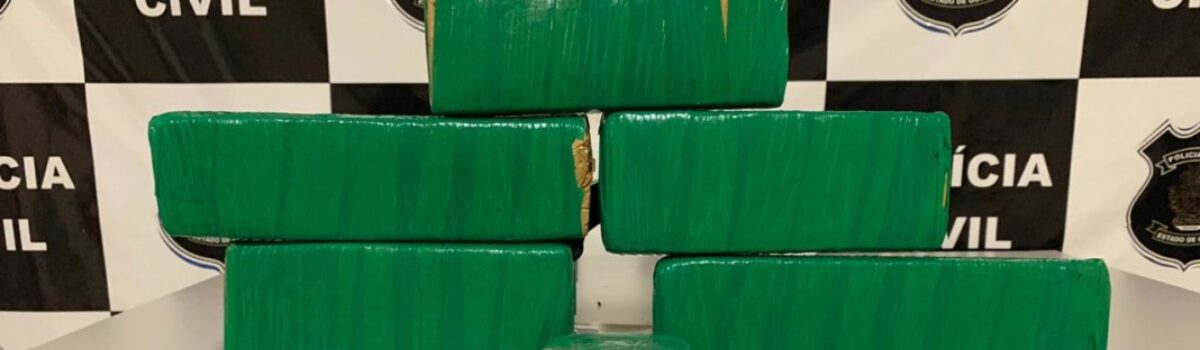 Rapaz é preso com cinco quilos de maconha em Catalão