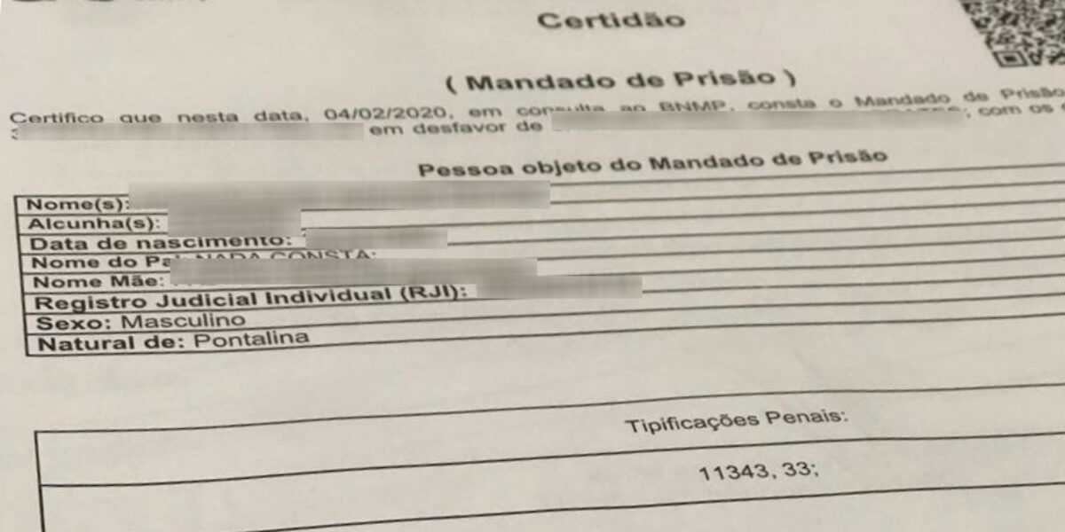 Investigado por tráfico de drogas é preso em Pontalina
