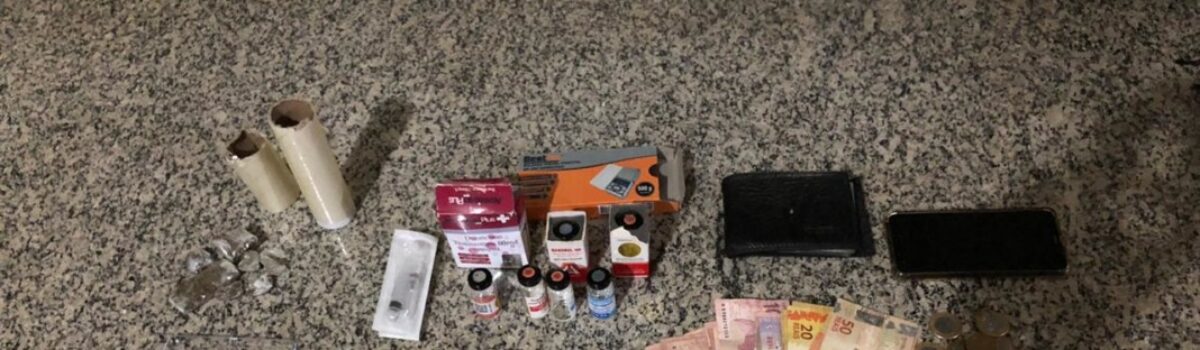 Dupla de irmãos é presa em Porangatu por tráfico de drogas