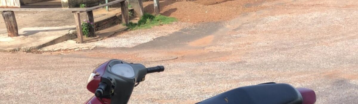 Moto furtada em Porangatu é recuperada