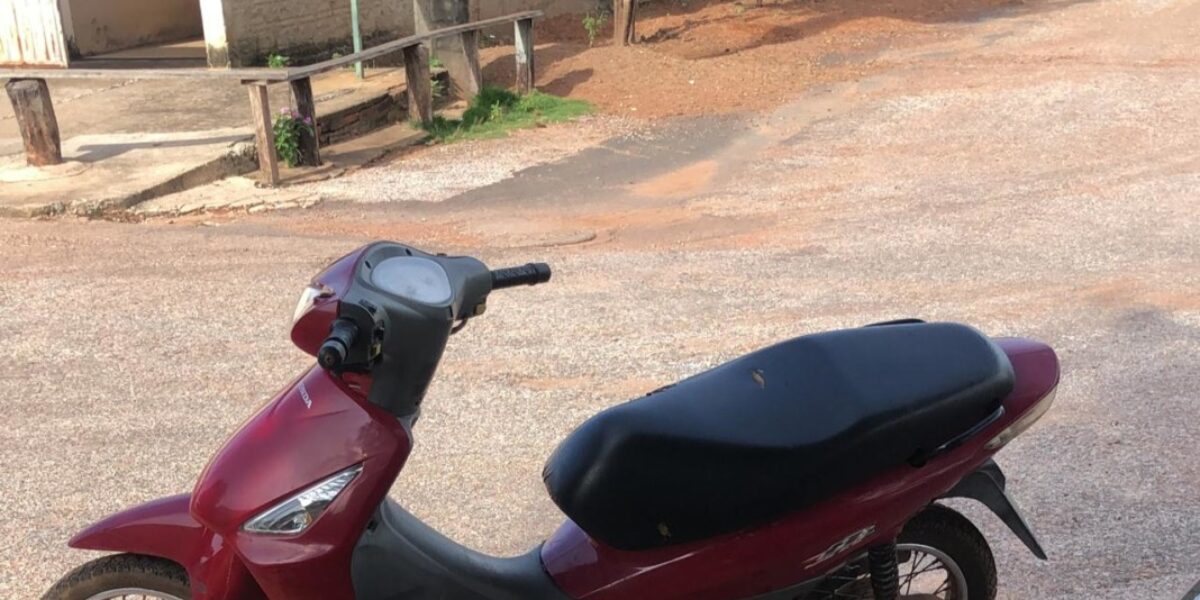 Moto furtada em Porangatu é recuperada
